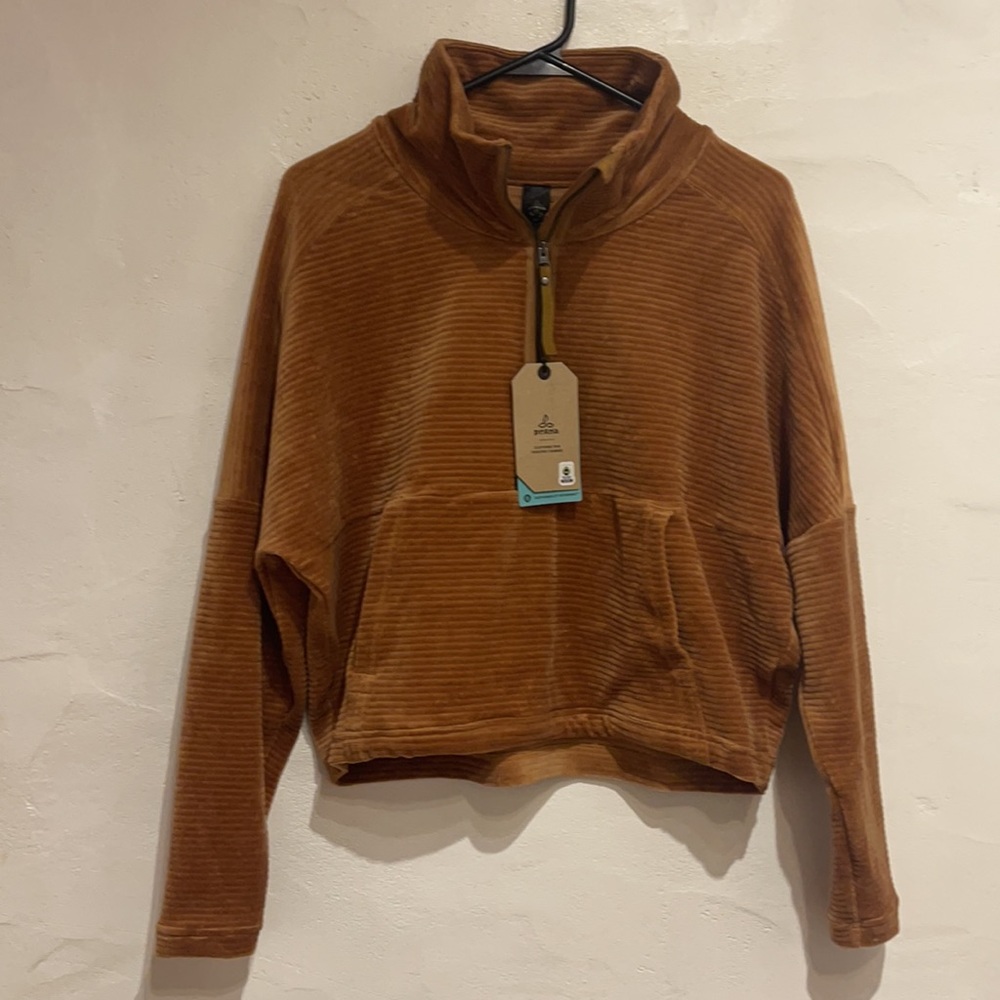 Prana women’s Escambia Half Zip pullover size medium